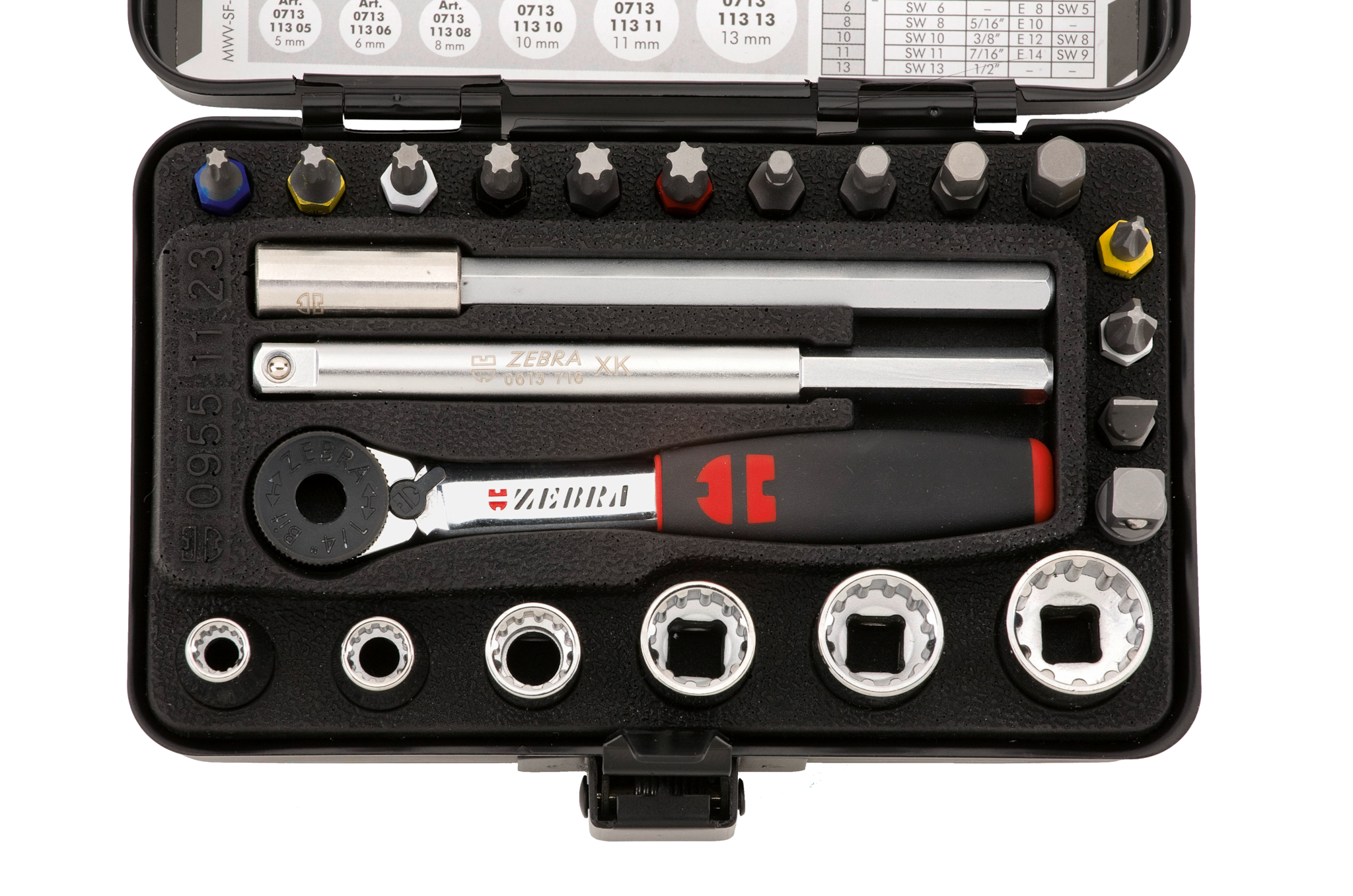 Multisteckschlüssel-Sortiment 23-teiliges Sortiment